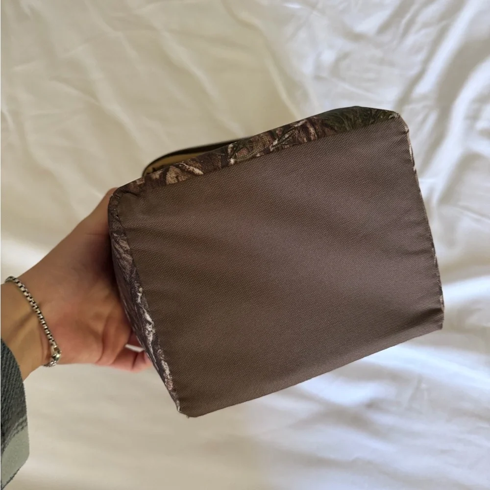 Igloo Camouflage Toiletry Bag with Orange Accents